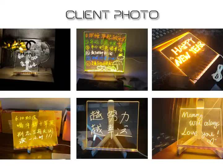 15*15 cm DIY Erasable Light-Up Drawing Board Set |  Halloween Chalkboard Writing Board Craft Kit | Creative Craft Set for Kids & Adults 5