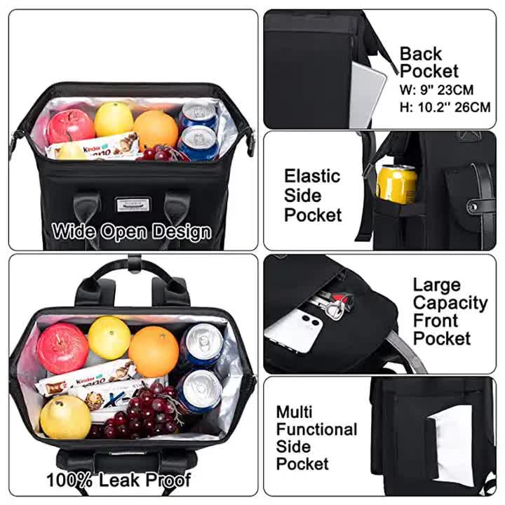 Purple Fashionable Multi-Function Mommy Bag - Large Capacity Diaper Tote and Backpack for Moms, Ideal for Travel and Everyday Use 3