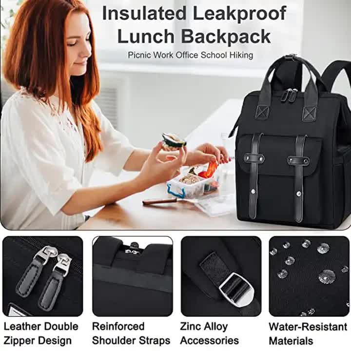 White Fashionable Multi-Function Mommy Bag - Large Capacity Diaper Tote and Backpack for Moms, Ideal for Travel and Everyday Use 5