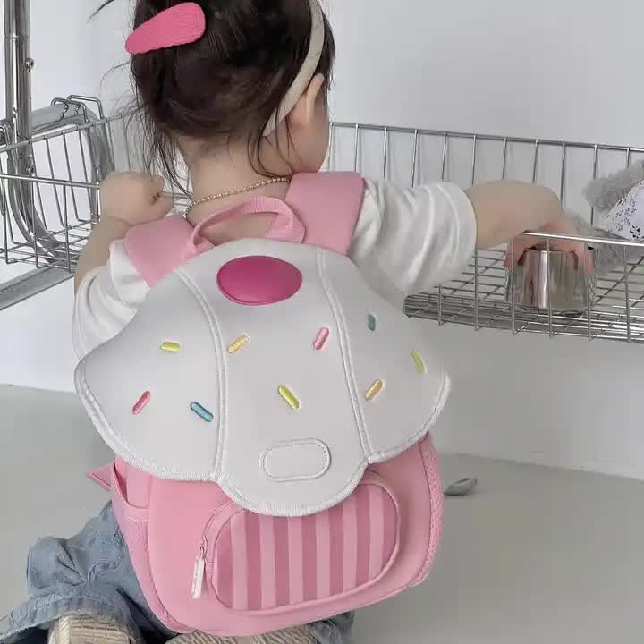 Pink New Kids Cartoon Backpack – Lightweight, Personalized School Bag for Toddlers and Preschoolers – Perfect for Travel and Outdoor Adventures 4