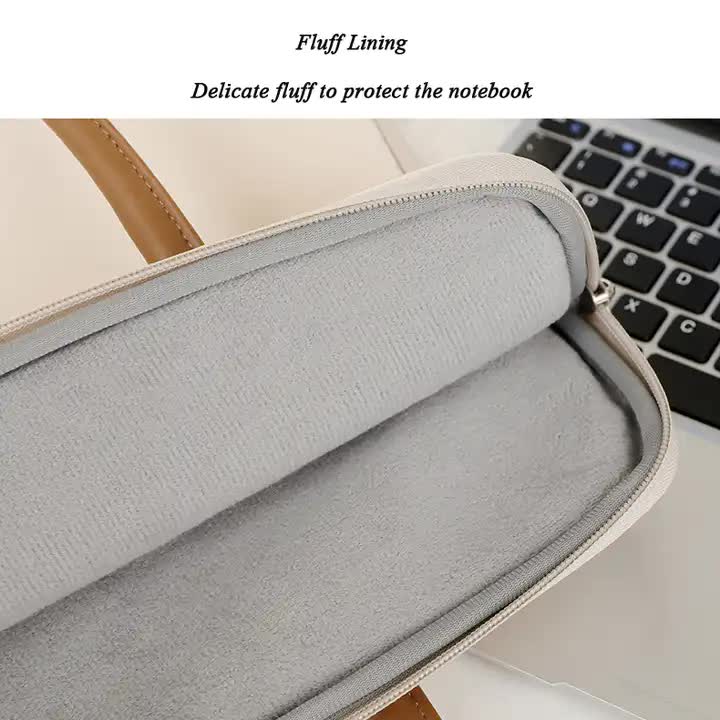 Green Simple & Stylish Laptop Bag - Elegant Notebook Carrier for Students, Professionals, and Gift Purposes 4