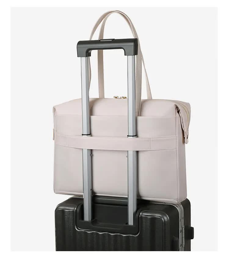 Black Women’s Work Tote Bag – New Fashionable Laptop Bag, Large Capacity Business Briefcase, Commute & Office Tote 5