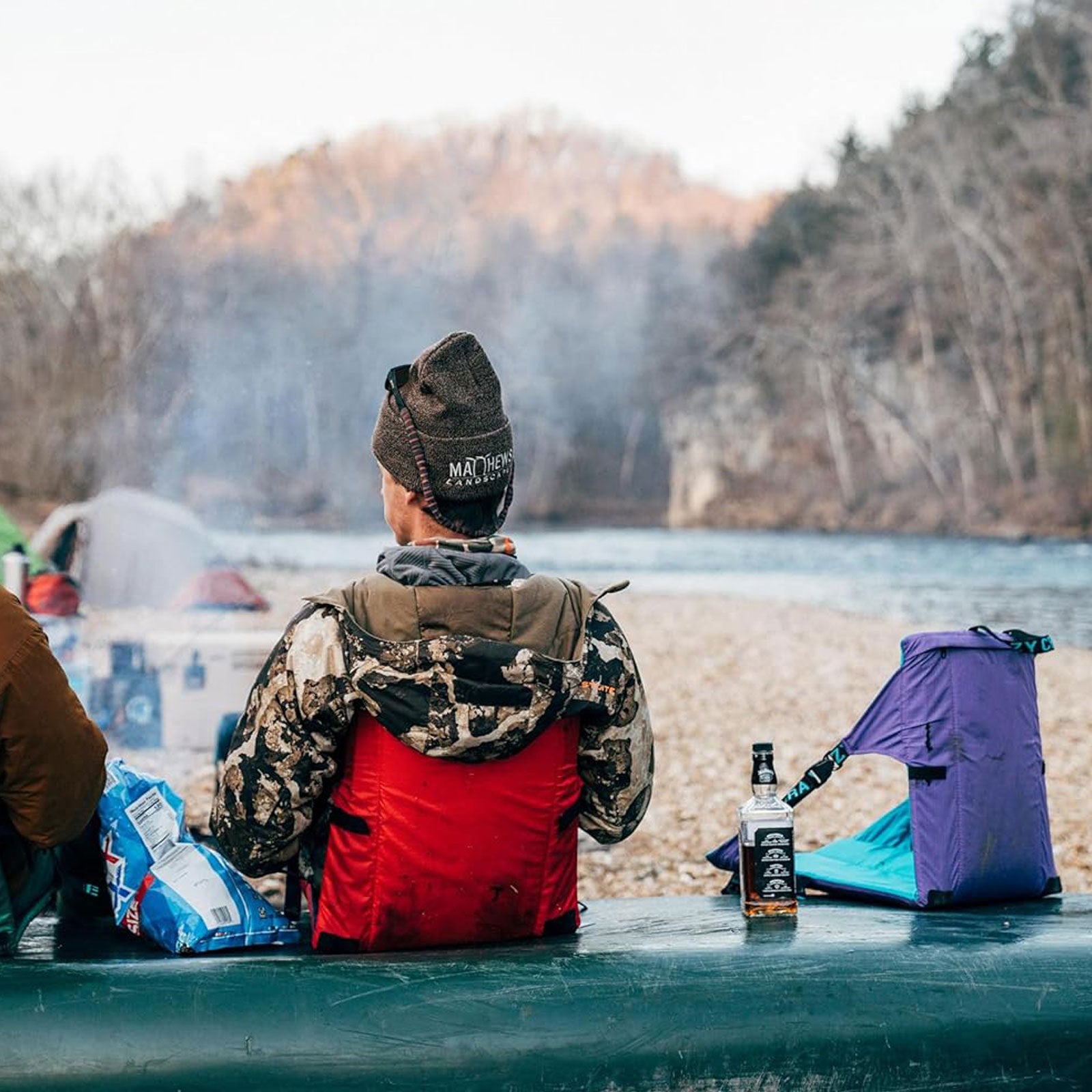 Black And Red Portable Outdoor Camping Seat Pad with Backrest, Foldable & Waterproof Concert Cushion, 600D Oxford Fabric, Ideal for Hiking & Picnics 5