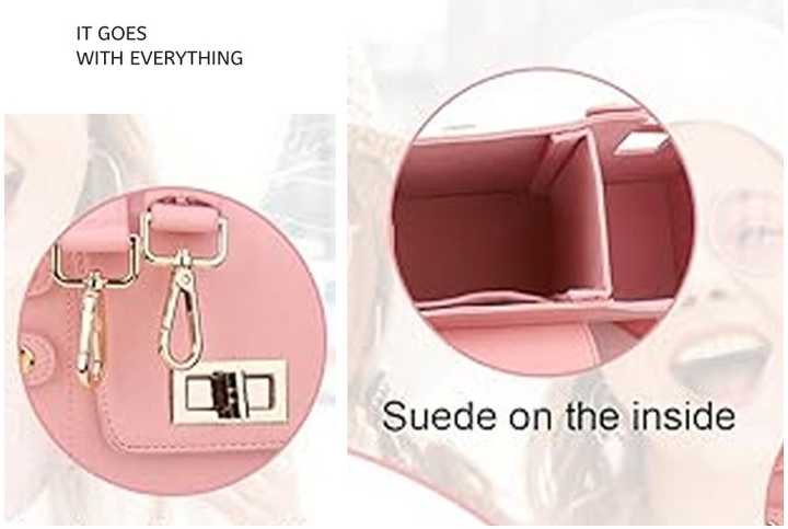 White Portable Beverage Bottle Cup Holder Bag | Trendy Crossbody Design for Daily Commute（No water cup） 3