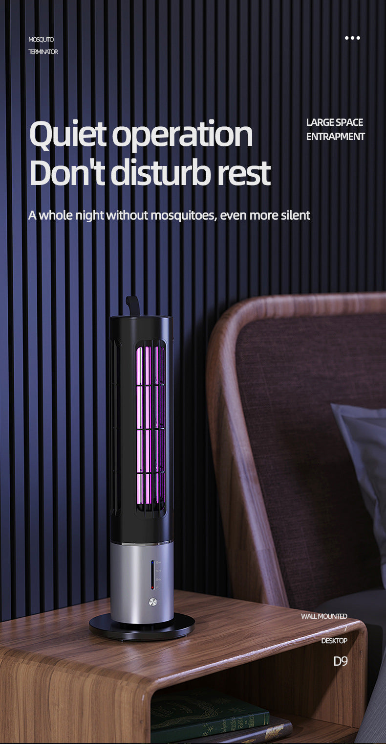 Electric Mosquito Killer Lamp with Detachable Housing and Timer Function - USB Rechargeable 4
