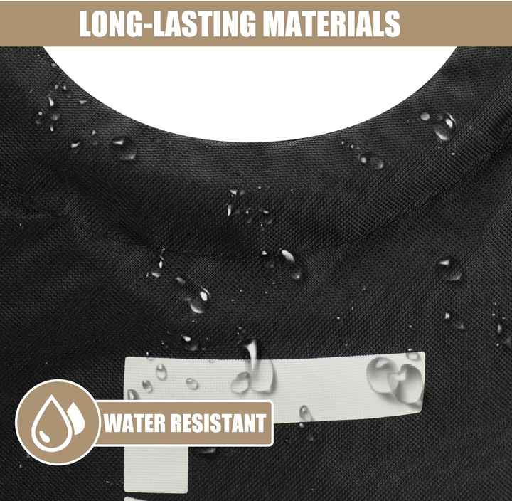 Light Gray Large-Capacity Double Oxford Fabric Laundry Hamper with Aluminum Handles - Durable Round Clothes Basket for Home Storage 4