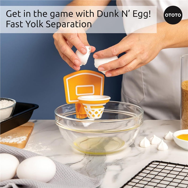 Dunk N’ Egg - Fun and Innovative Basketball-Themed Egg Yolk Separator for Your Kitchen 3