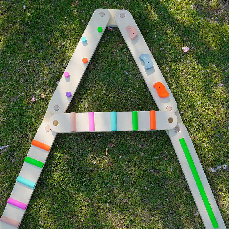 Wooden Sensory Balance Beam Set for Kids - Indoor and Outdoor Balance Training 5