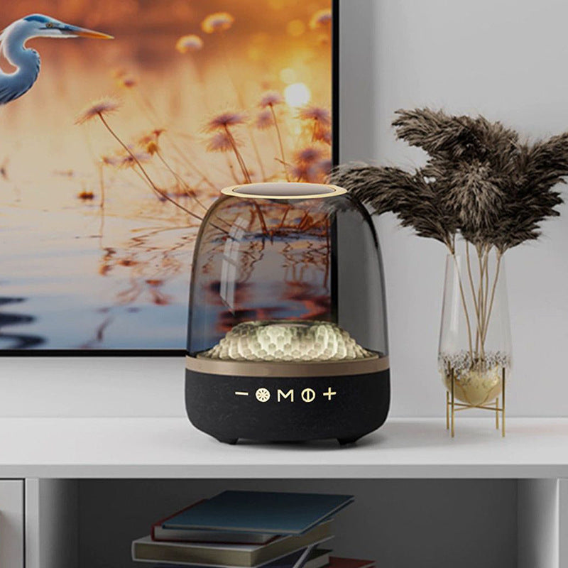 LP90 Black 360° Bluetooth Home Theater Speaker With One Microphone - LED Light Effect, 120W Surround Sound 3