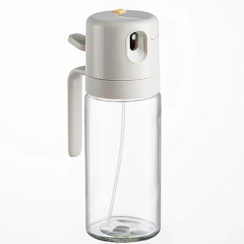 550ml Oil Sprayer and Pourer Bottle - Dual Function for Cooking 5