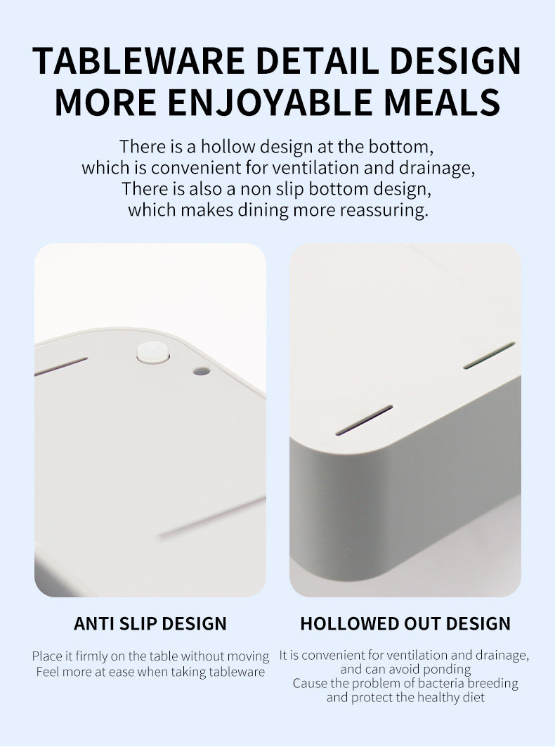 Kitchen Tableware Rack - Non-Punching Installation, Gray 5