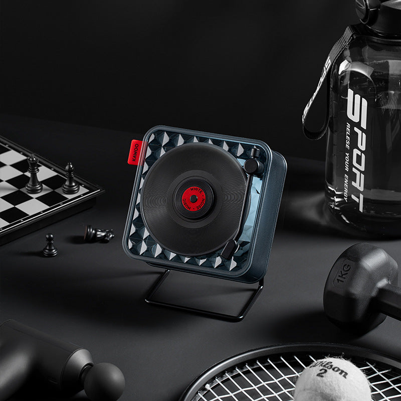 Black Ice Candy Bluetooth Sound Machine - KW02 Retro Music Player with 1500mAh Battery 3