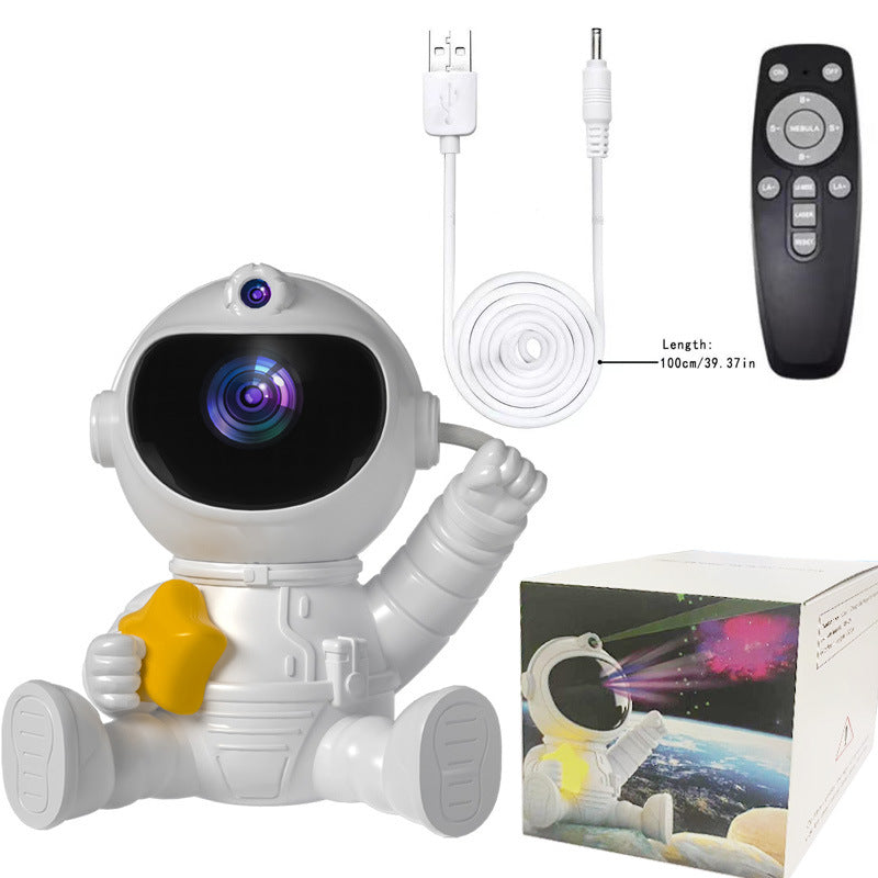 Astronaut Galaxy Projector Night Light with Remote Control(Pentagram) 5
