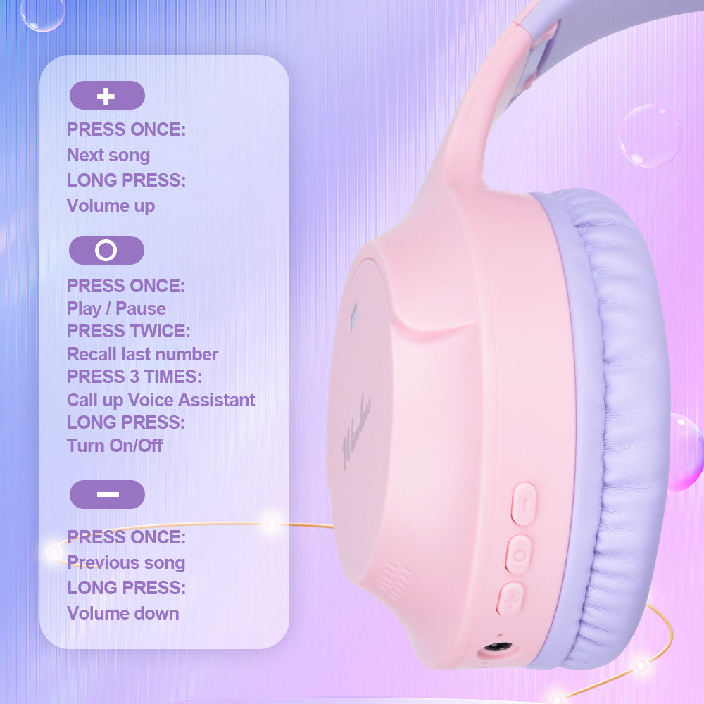 Khaki Wireless Bluetooth Headphones with Hi-Fi Bass, Foldable Design, and Card Slot 3