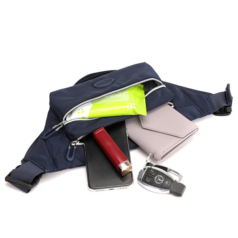 Purple Casual Chest Bag - Water-Resistant Compact Waist Pack for Women with Adjustable Strap 3