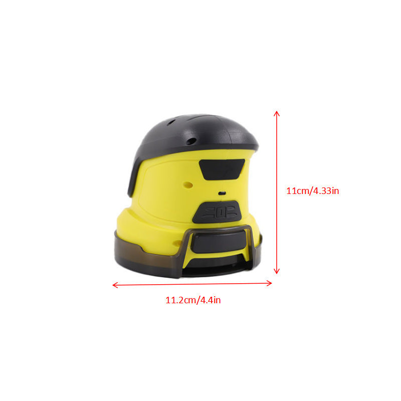 Black Rechargeable Electric Ice Scraper - Handheld Windshield Defroster 4