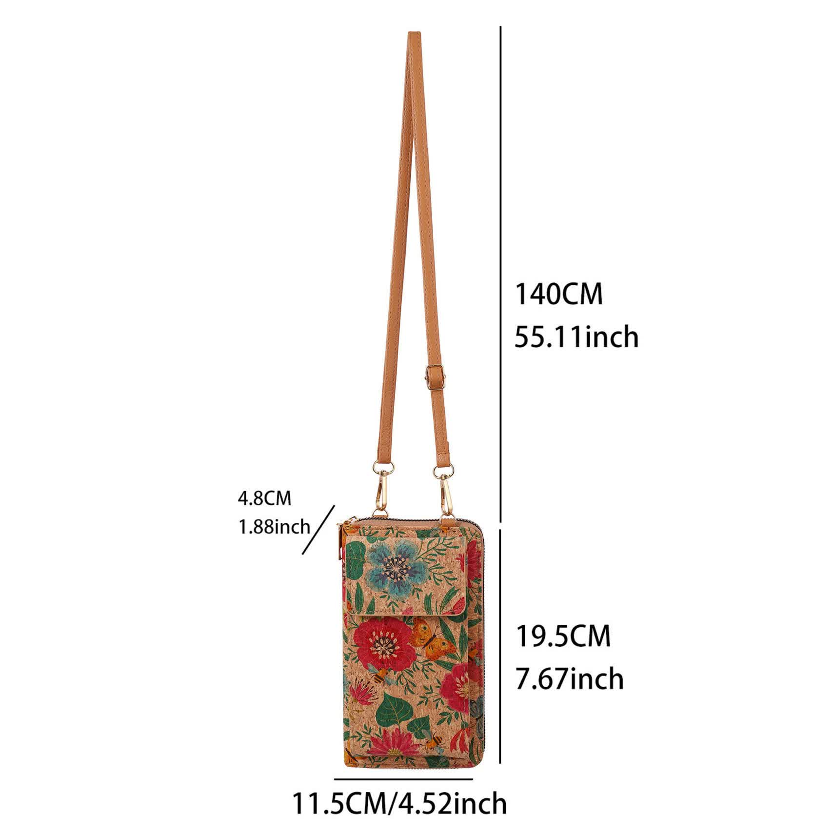 C Elegance Vintage Bohemian Style Wallet with Multi-Compartment Design - Large Capacity Zipper Clutch for Women 3