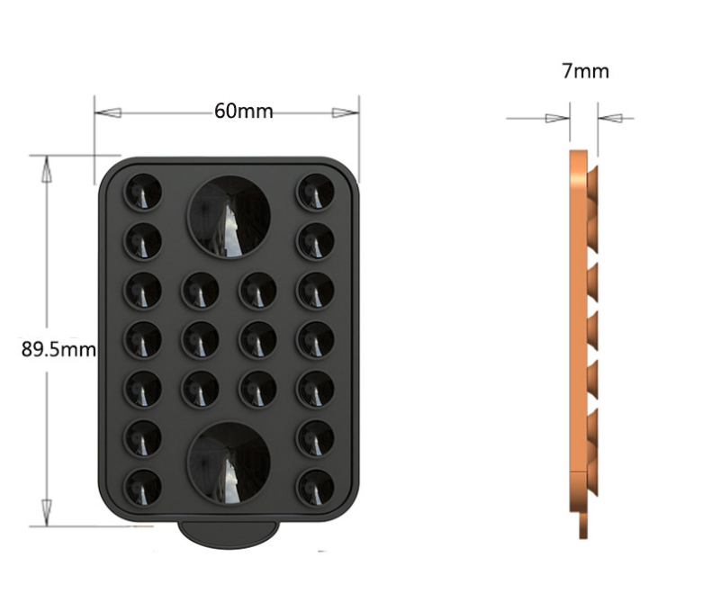 White Magnetic Phone Mount with High-Quality N52 Magnets - Strong, Durable, and Easy to Use 5