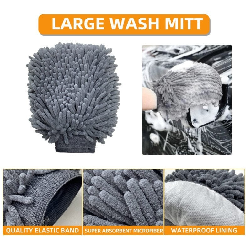 Complete Car Cleaning Kit with Microfiber Towels and Brushes – All-In-One for Interior and Exterior Care 5