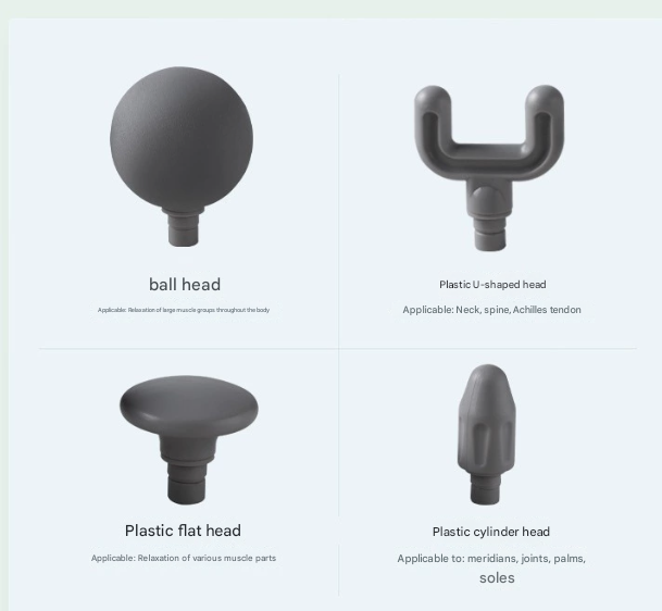 Green Handheld Massage Gun - Compact and Portable, Adjustable Speed for Muscle Relief