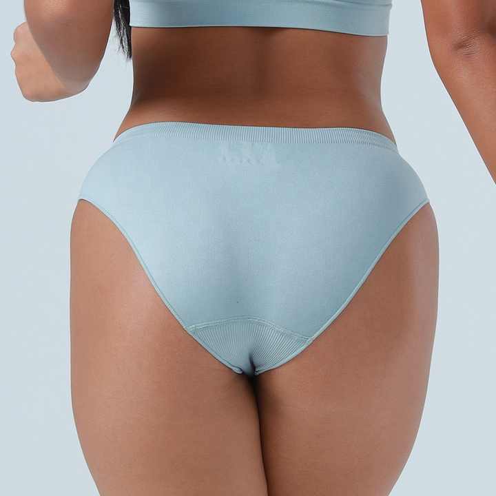 S Black 3-Pack Seamless Stretch Bikini Panties - Soft & Breathable Women's Underwear 5