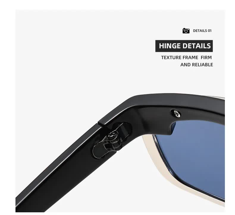 Brown Lenses With Brown Edges Trendy Curved Sunglasses - Cat Eye Design UV Protection Stylish Glare-Blocking Shades 7