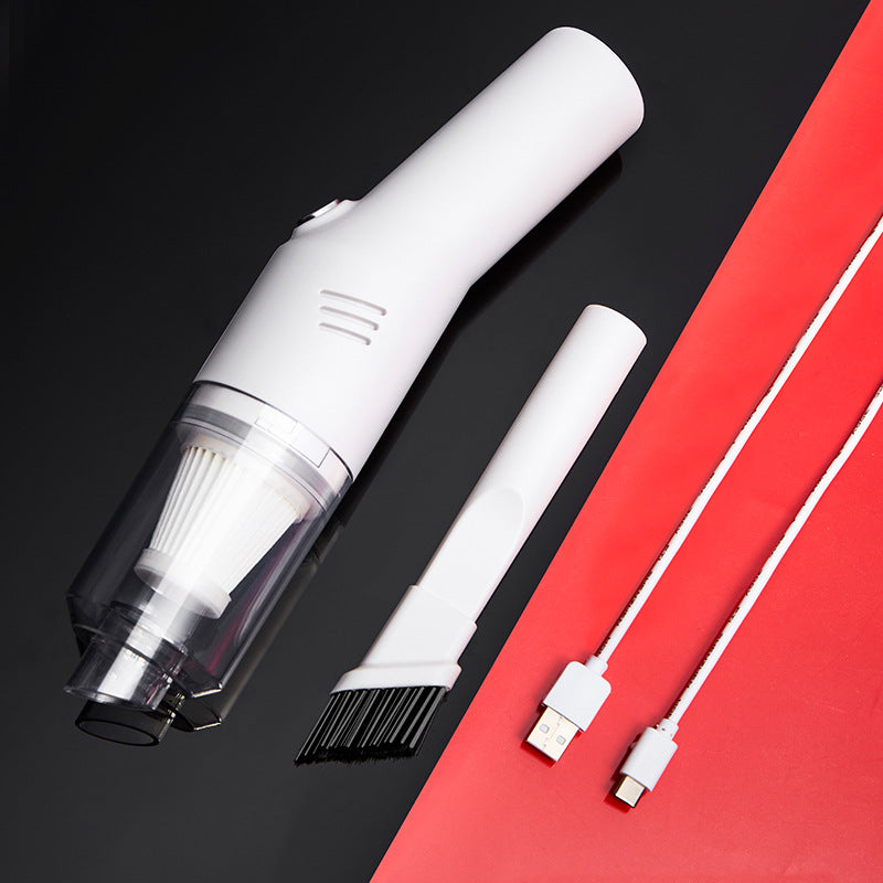 Black Wireless Portable Vacuum Cleaner - Handheld Mini Car Vacuum for Wet & Dry Use, Pet Hair Remover, Lightweight Home Cleaner 8