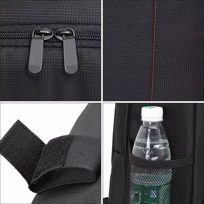 Purple Lining Water-Resistant DSLR Camera Backpack with Tripod Holder, Lightweight and Spacious Photography Bag for Outdoor Use(Camera and accessories are props, not included) 5