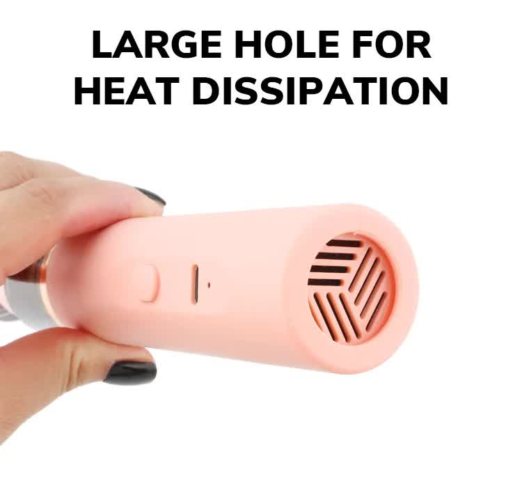 Blue Mini Portable Wireless Dust Vacuum Cleaner, Powerful and Long-Lasting Handheld Vacuum for Makeup Tables, Powder, and Dust 7