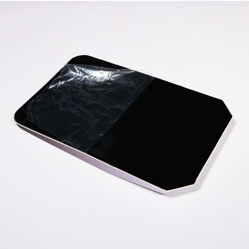 Gradual Blue Ergonomic PU Anti-Slip Mouse Pad with Wrist Support - Rectangular Gradient Desk Mat for Gaming and Office Use 3