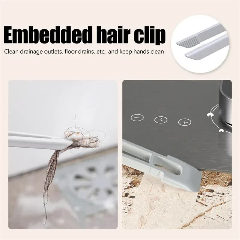 3 Pcs Brown Multi-Function Rotating Gap Cleaning Brush, 2-in-1 Hard Bristle Brush for Bathroom Tiles and Grout Lines 5