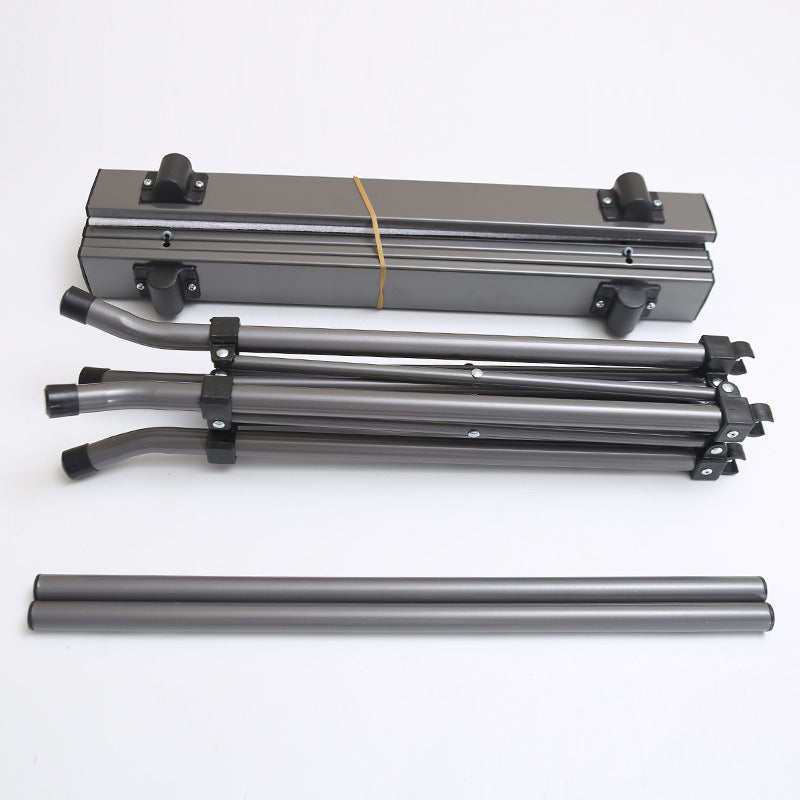 Portable Lightweight Folding Camping Table - Durable Aluminum Outdoor Picnic Desk with Easy Setup, 52*52*50cm 4