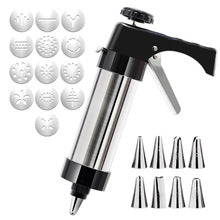 Complete Cookie Press Maker Kit Set - 13 Cookie Tools & 8 Icing Tips for Perfect Baking 4