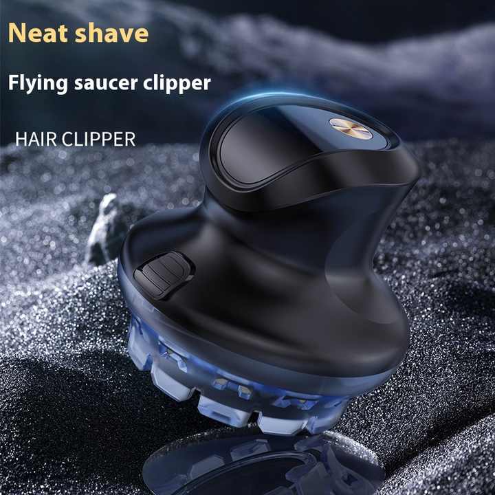 Ergonomic Cordless Hair Clipper with LCD Display - USB-C Rechargeable Head Shaver 5