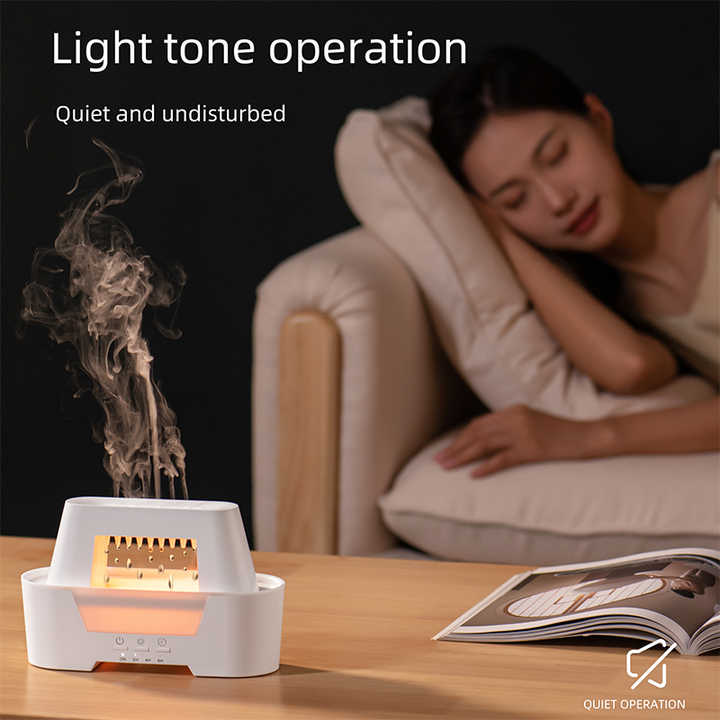 Black 300ml Ultrasonic Aroma Diffuser with Cracked Light Design - Cool Mist Humidifier for Home and Office 5