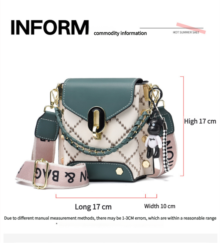 White Stylish Korean Minimalist Crossbody Bag - Elegant Small Square Shoulder Bag with Phone Pocket 6