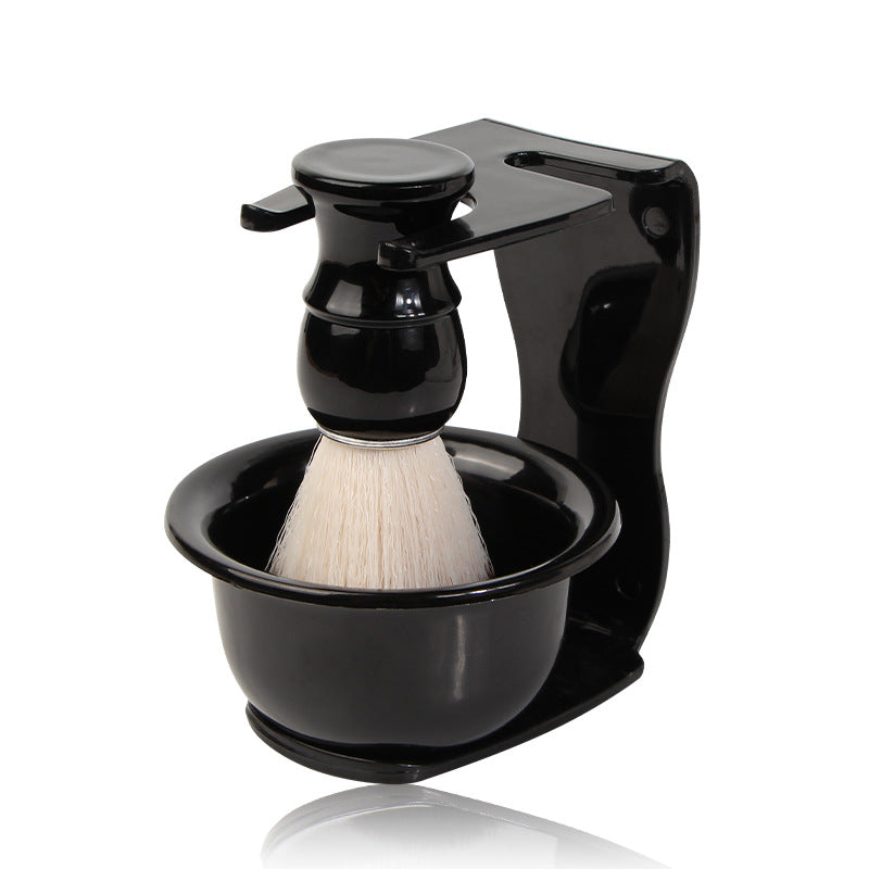 2 PCS Men's Shaving Brush Set with Lathering Bowl and Stand - Professional Beard Grooming Kit for Wet Shaving 5
