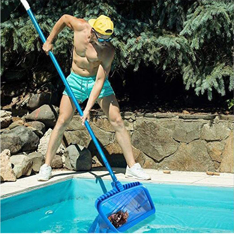 Blue Deep-Water Pool Skimming Net - Durable Cleaning Tool for Pool Maintenance (Pole not included) 4