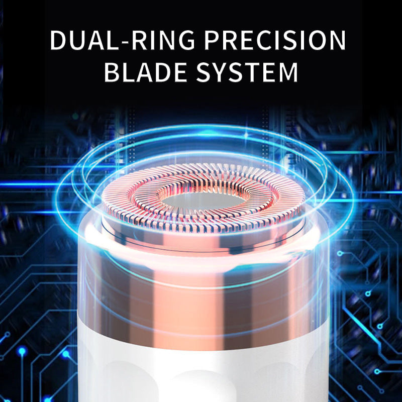 Pink 2-in-1 Mini Electric Shaver and Hair Removal Device for Women 5