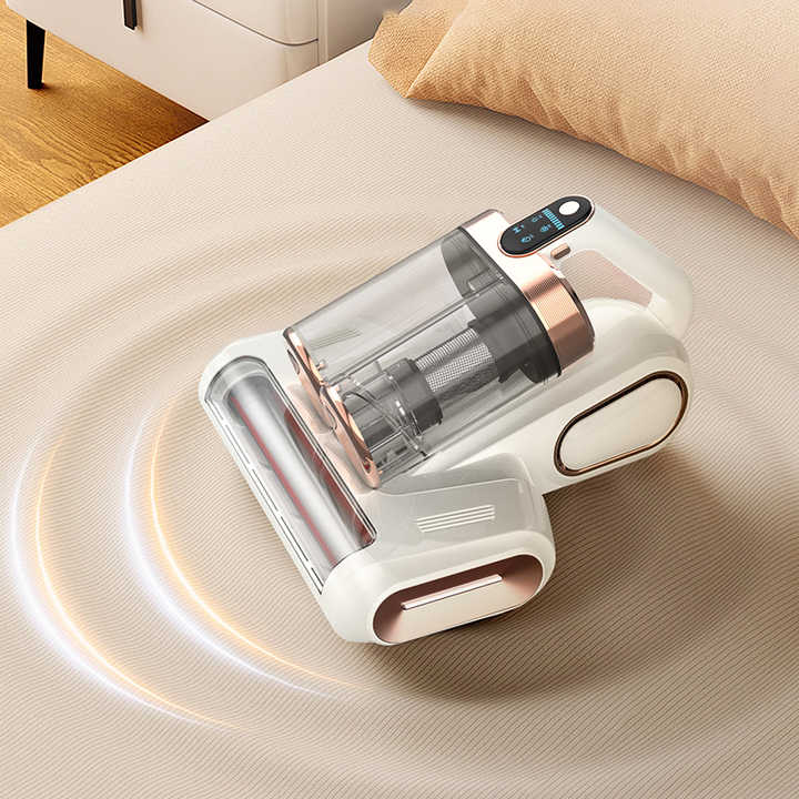 LF-LP018 Blue Cordless Mite Vacuum Cleaner with LED Display - Powerful 120W Cleaning 5