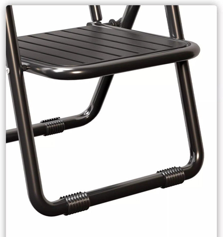 Coffee Portable Folding Chair - Outdoor Beach and Camping Recliner 4