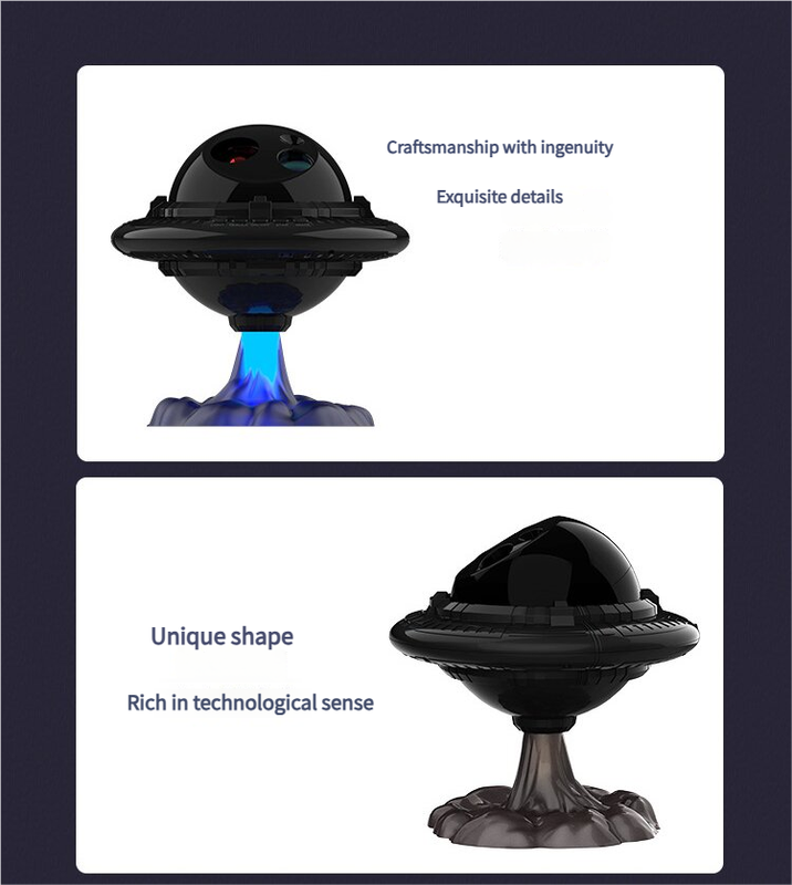 Flying Saucer Starry Sky Projection Lamp - Ambient Mood Light 5