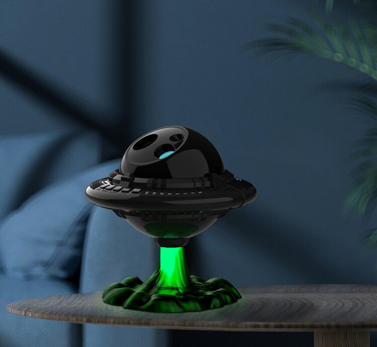 Flying Saucer Starry Sky Projection Lamp - Ambient Mood Light 7