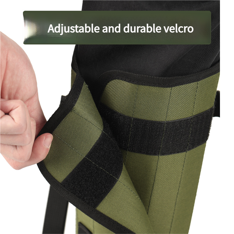 Outdoor Anti-Snake Bite Leg Guards - Hiking Camping Knee Protectors, Snow Shoe Covers, Leg Sleeves, Black 5
