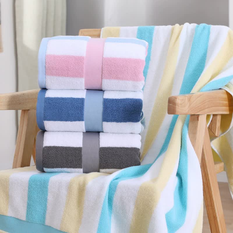 Emerald Ultra-Absorbent Long-Fiber Cotton Large Bath Towel- Perfect for Home, Hotel, and Beauty Salons 140cm*70cm 4
