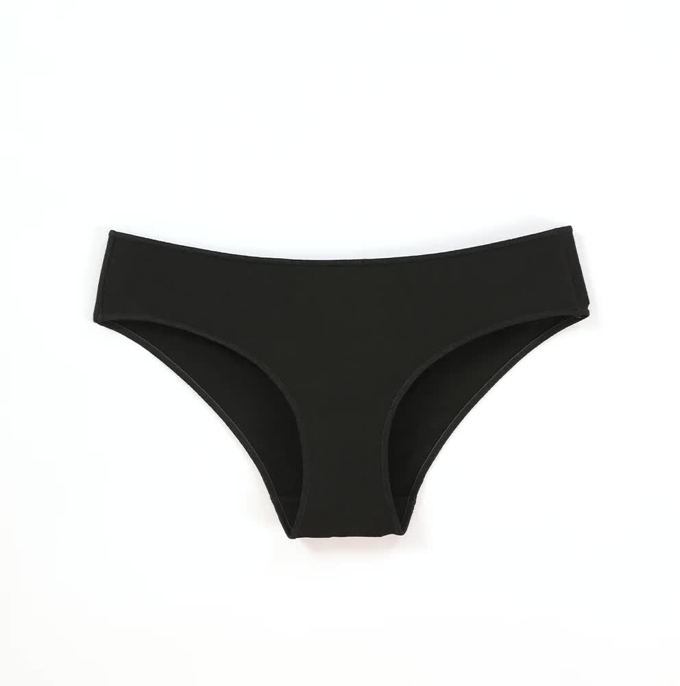 Comfortable Cotton Low-Waist Underwear, Breathable and Soft, Set of 6 Colors size XL 4