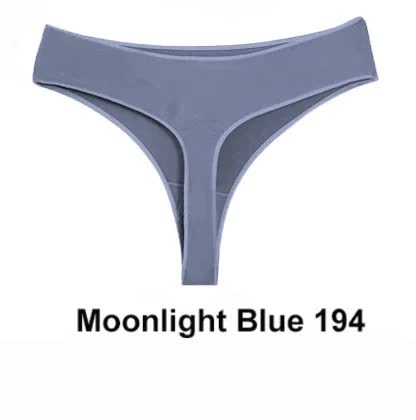 3 pcs Women's Low Waist Cotton Sexy Thong Underwear size M