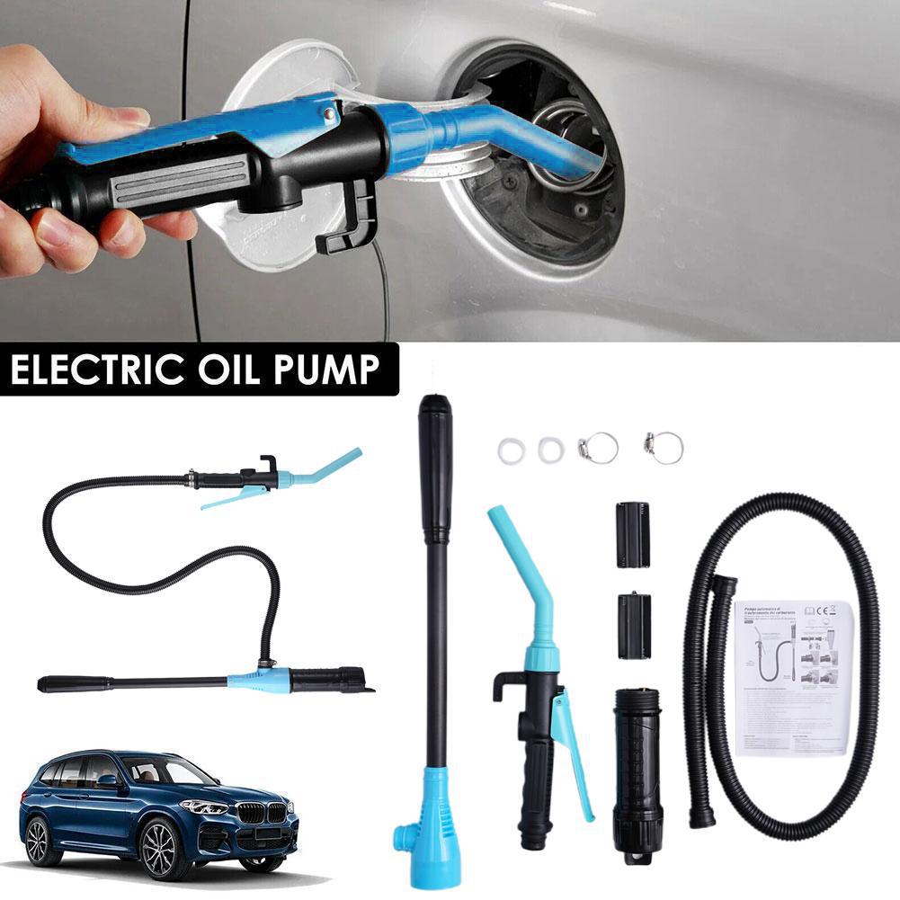 Portable Electric Oil Pump with Handle for Easy Use - Ideal for Cars, Boats, and More 3