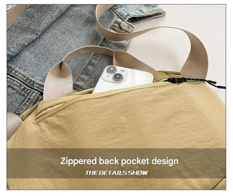 Purple Trendy Crescent Crossbody Bag - Unique Design Shoulder Bag 29x6x17 3