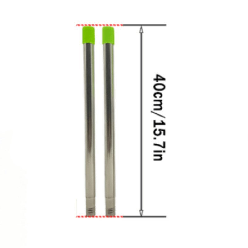 Fruit picking tool with telescopic pole - stainless steel fruit picking pole, high altitude tree fruit picking tool 1.6m 4